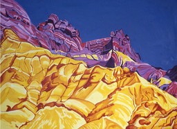 ©1986 Jan Aronson Death Valley #10 Oil on Canvas 36x46