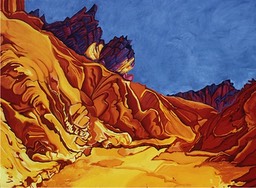 ©1986 Jan Aronson Death Valley #11 Oil on Canvas 36x46