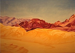 ©1986 Jan Aronson Death Valley #13 Oil on Canvas 36x46