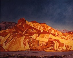 ©1986 Jan Aronson Death Valley #16 Oil on Canvas 40x48