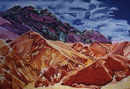 ©1987 Jan Aronson Death Valley #19 Oil on Canvas 38x54