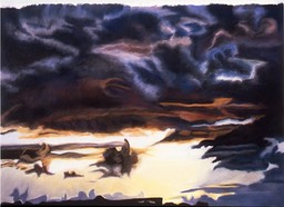 ©1995 Jan Aronson Caribbean Sunset #2 Pastel on Paper 20x30