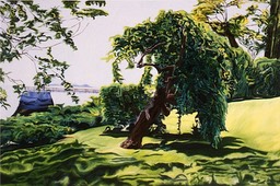 ©1996 Jan Aronson Weinberg's View Oil on Canvas 28x42