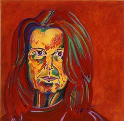 ©2004 Jan Aronson Self Portrait #5 Oil on Canvas 24x24